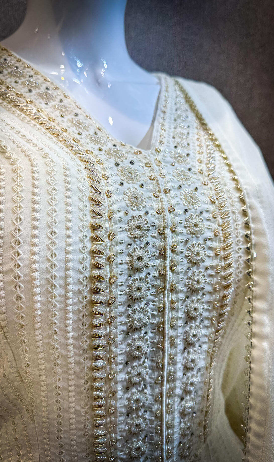 Embroidery Work Anarkali 3-peice - Tahuna Sands