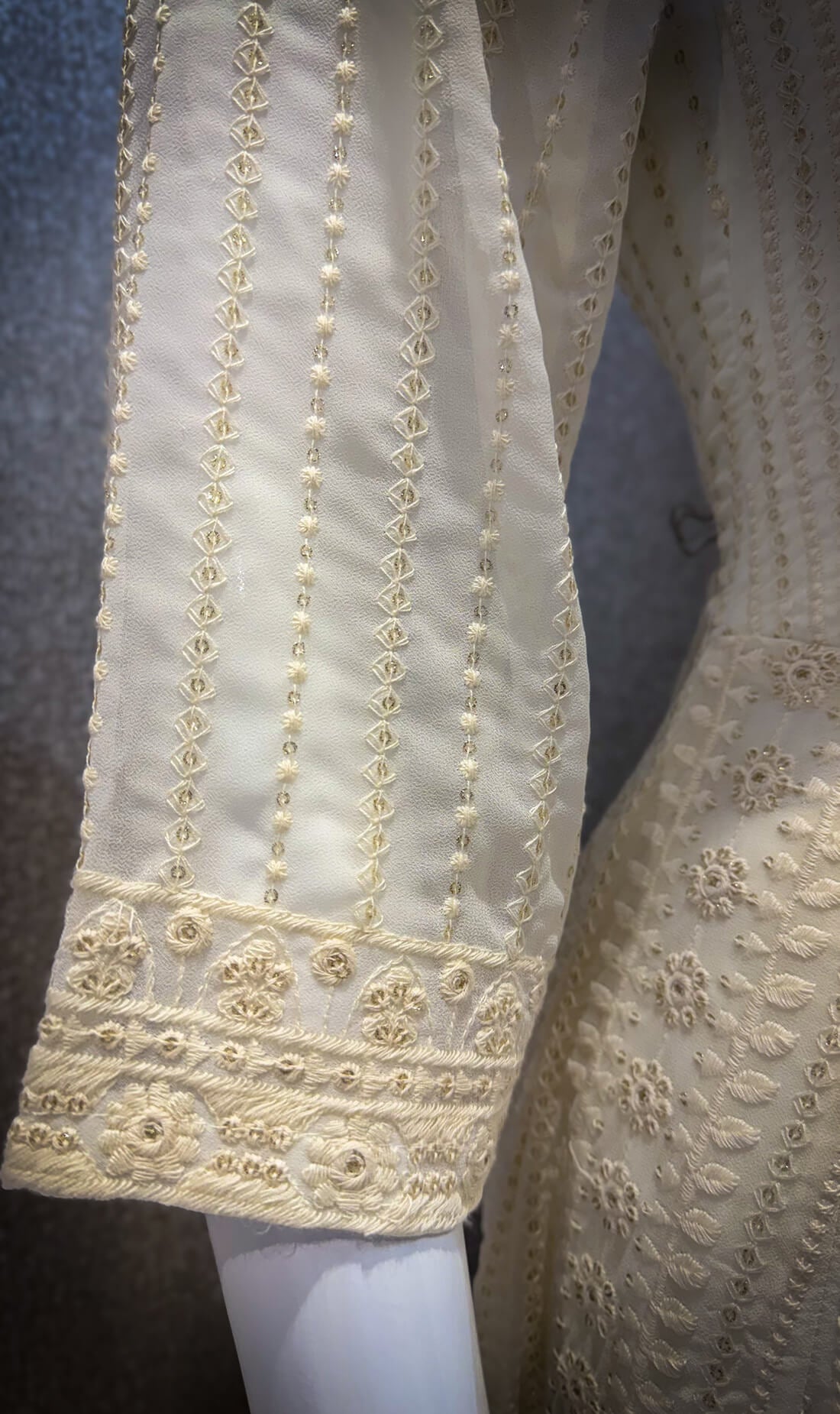 Embroidery Work Anarkali 3-peice - Tahuna Sands