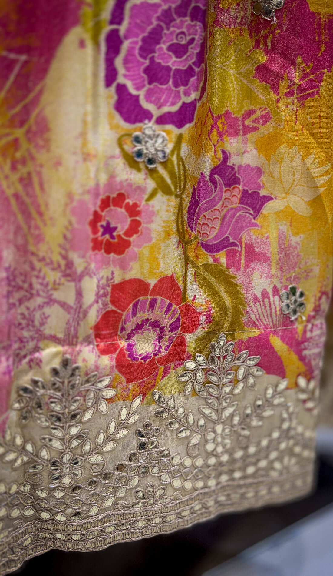 Embellished Work 3piece - Floral Print