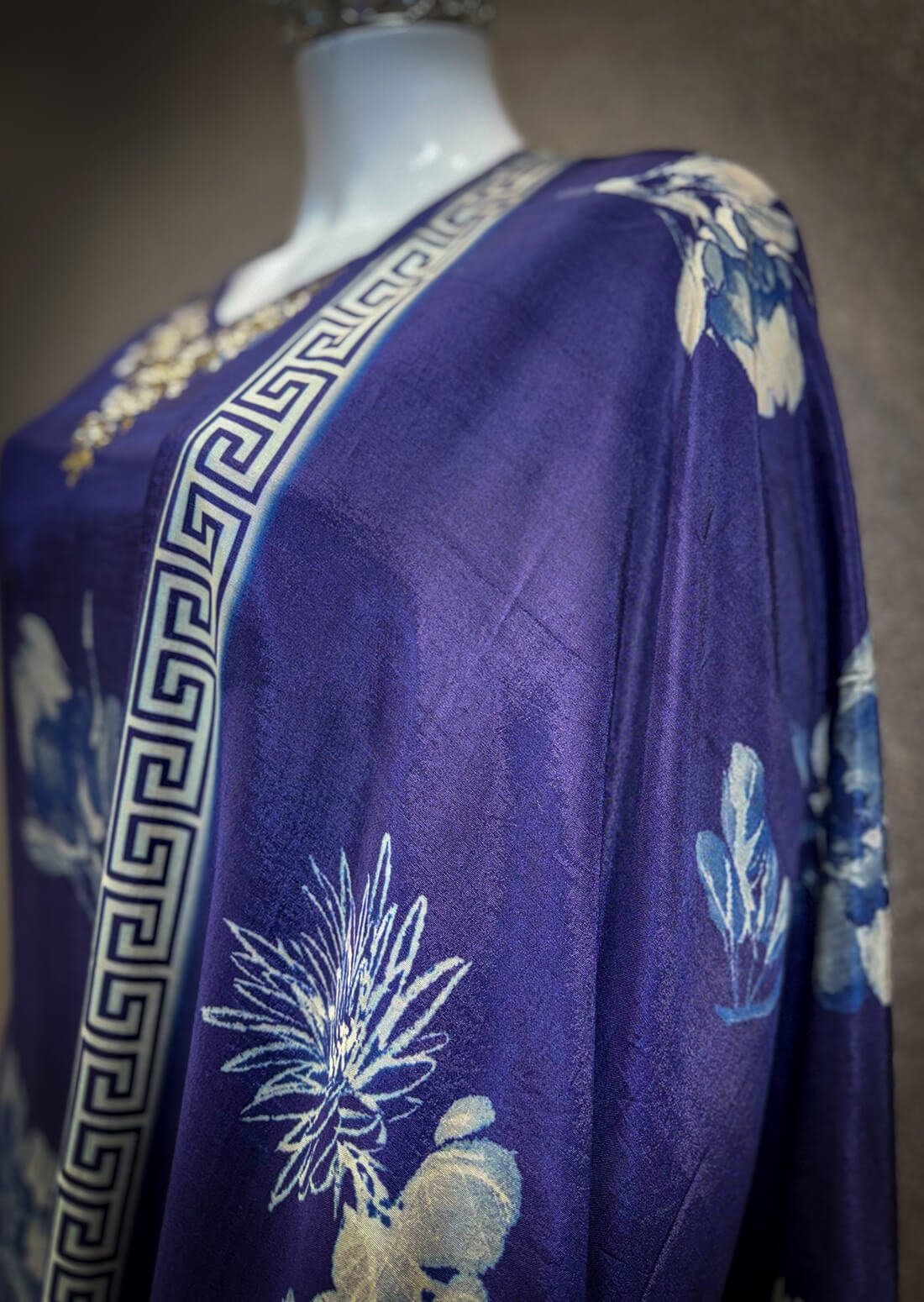 Embellished Work 3piece - Navy Blue