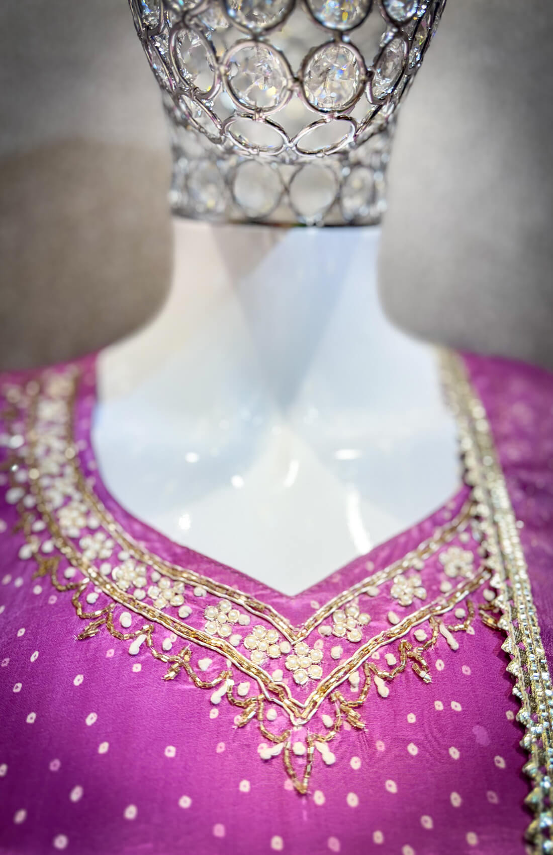 Embellished Work 3piece - Lavender Pink