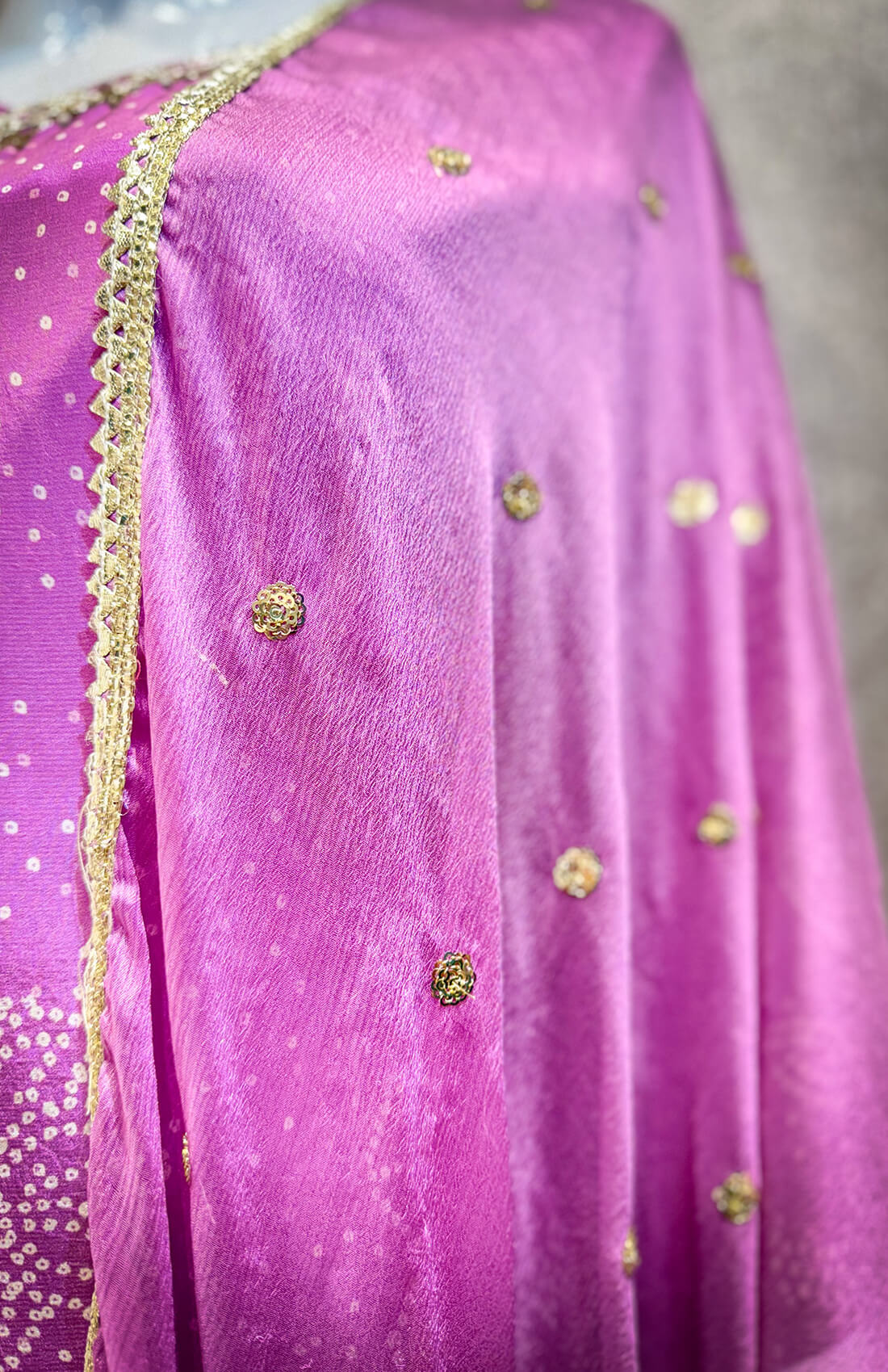 Embellished Work 3piece - Lavender Pink