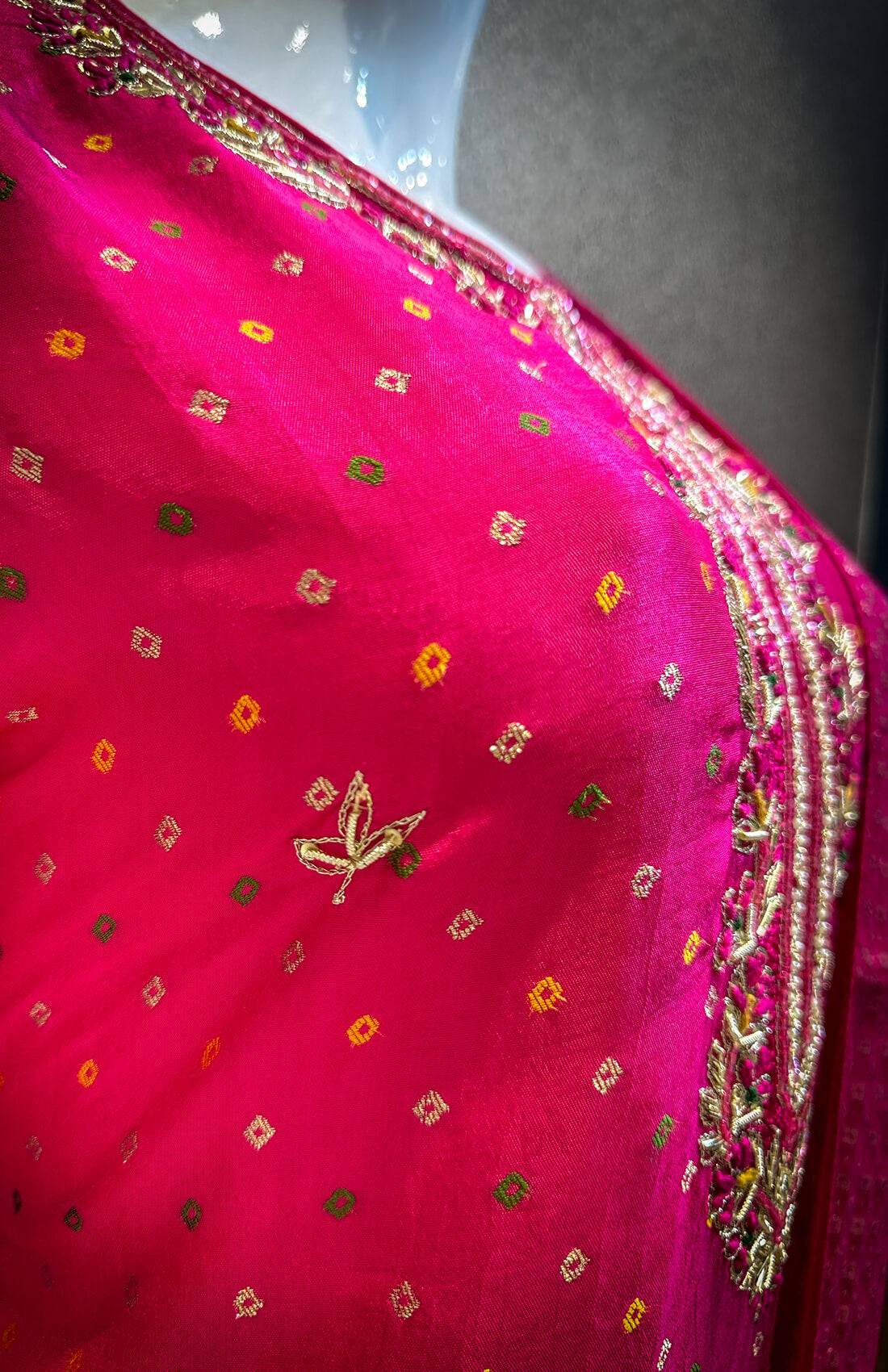 Embellished Work 3piece - Razberry Pink