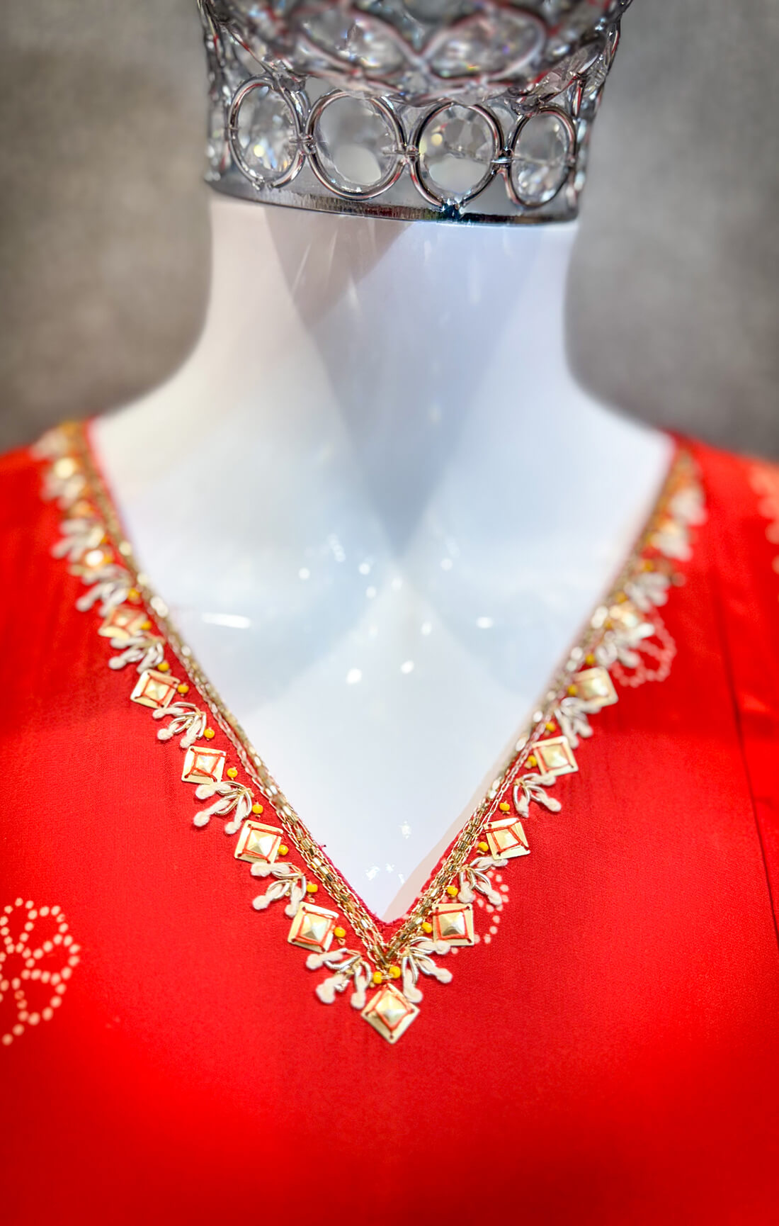 Embellished Work 3piece - Ruby Red