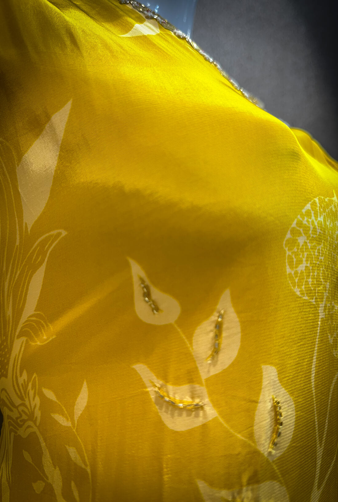 Embellished Work 3piece - Selective Yellow