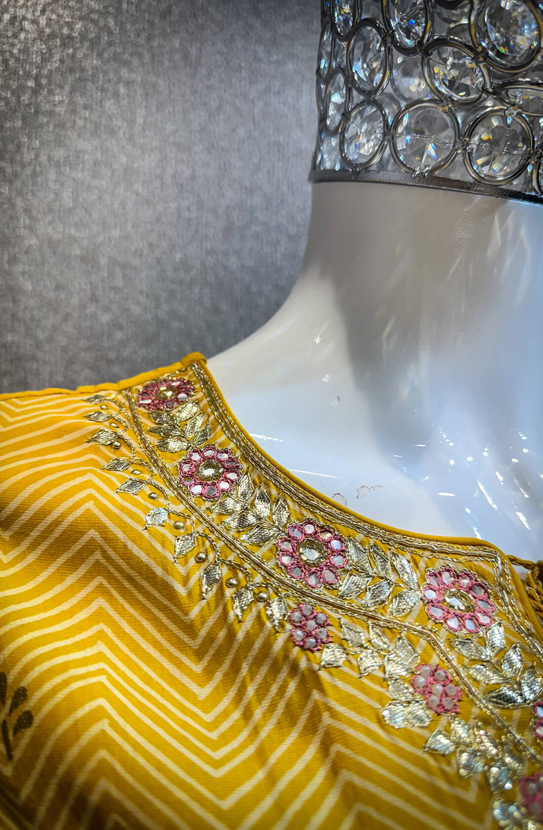 Embellished Work 3piece - Yellow