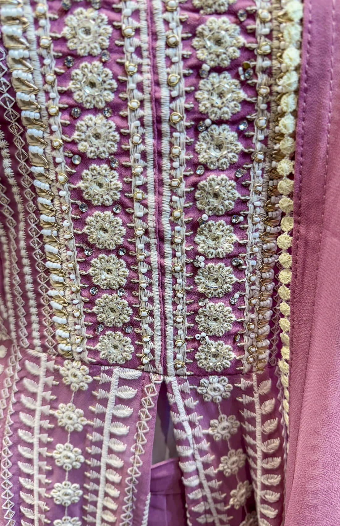 Embroidery Work Anarkali 3-peice - Bouquet