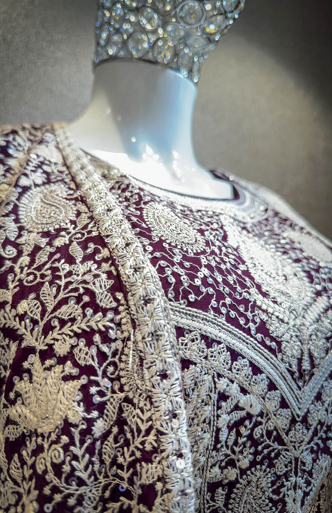 Embroidery Work 3 -peice - Melanzane