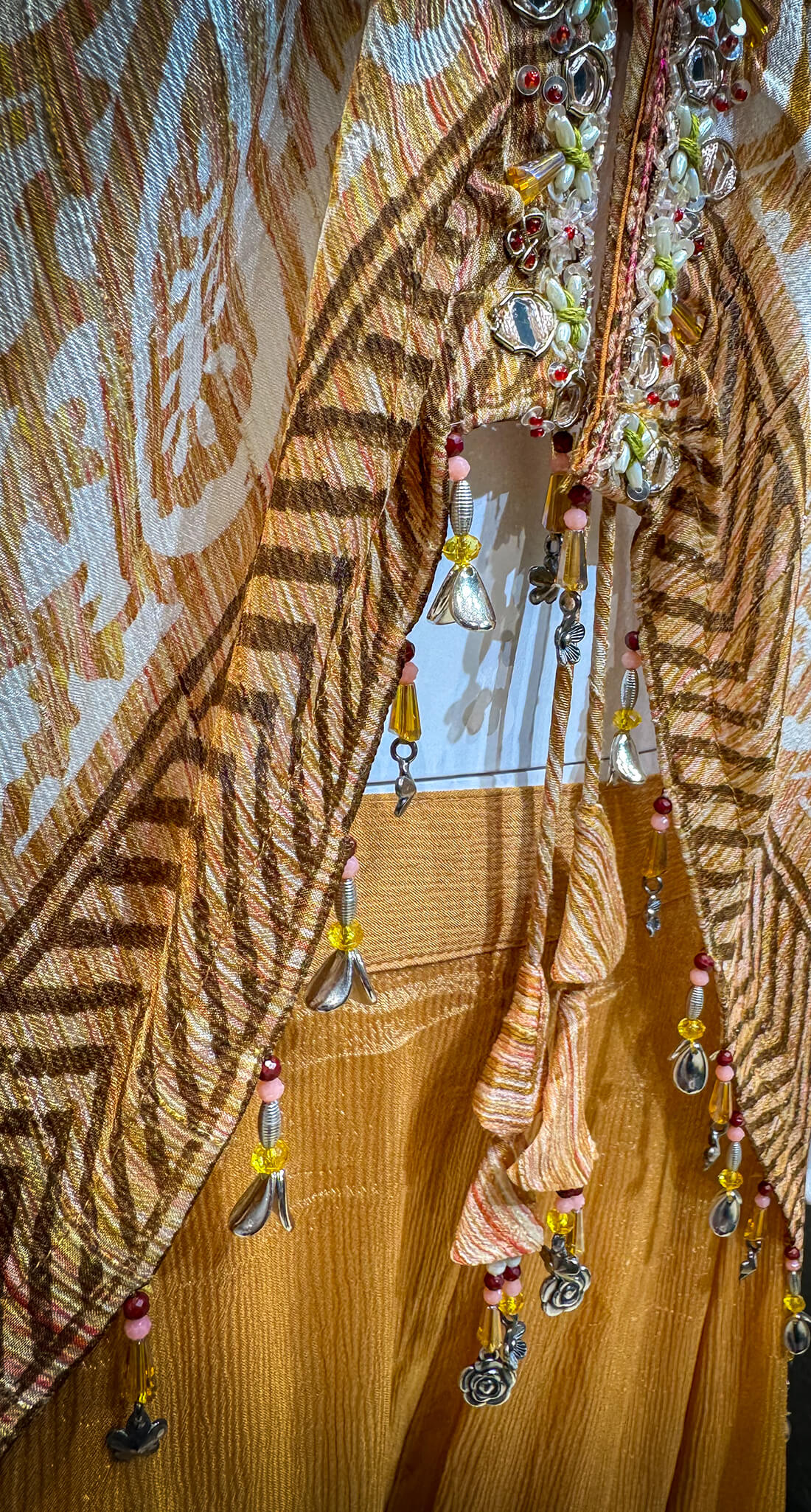 Embroidery Work Poncho Style 3-peice