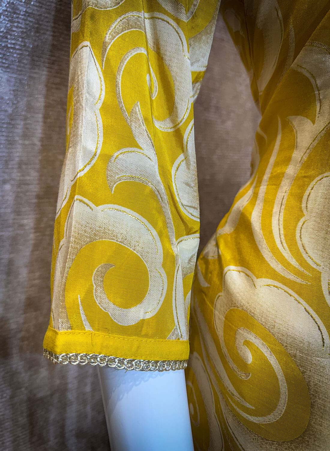 Hand Work 3piece - Light Yellow