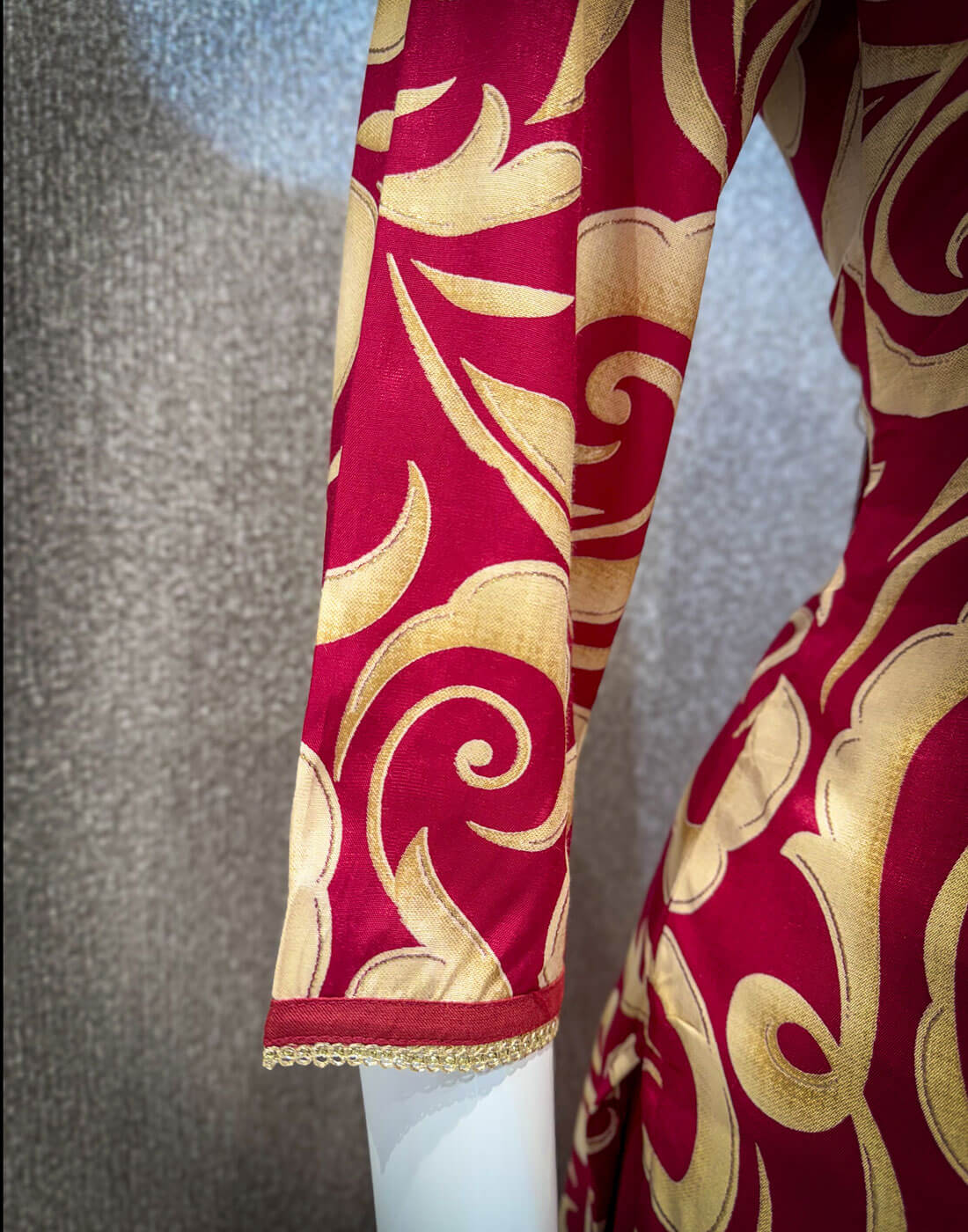 Hand Work 3piece - Red Wine