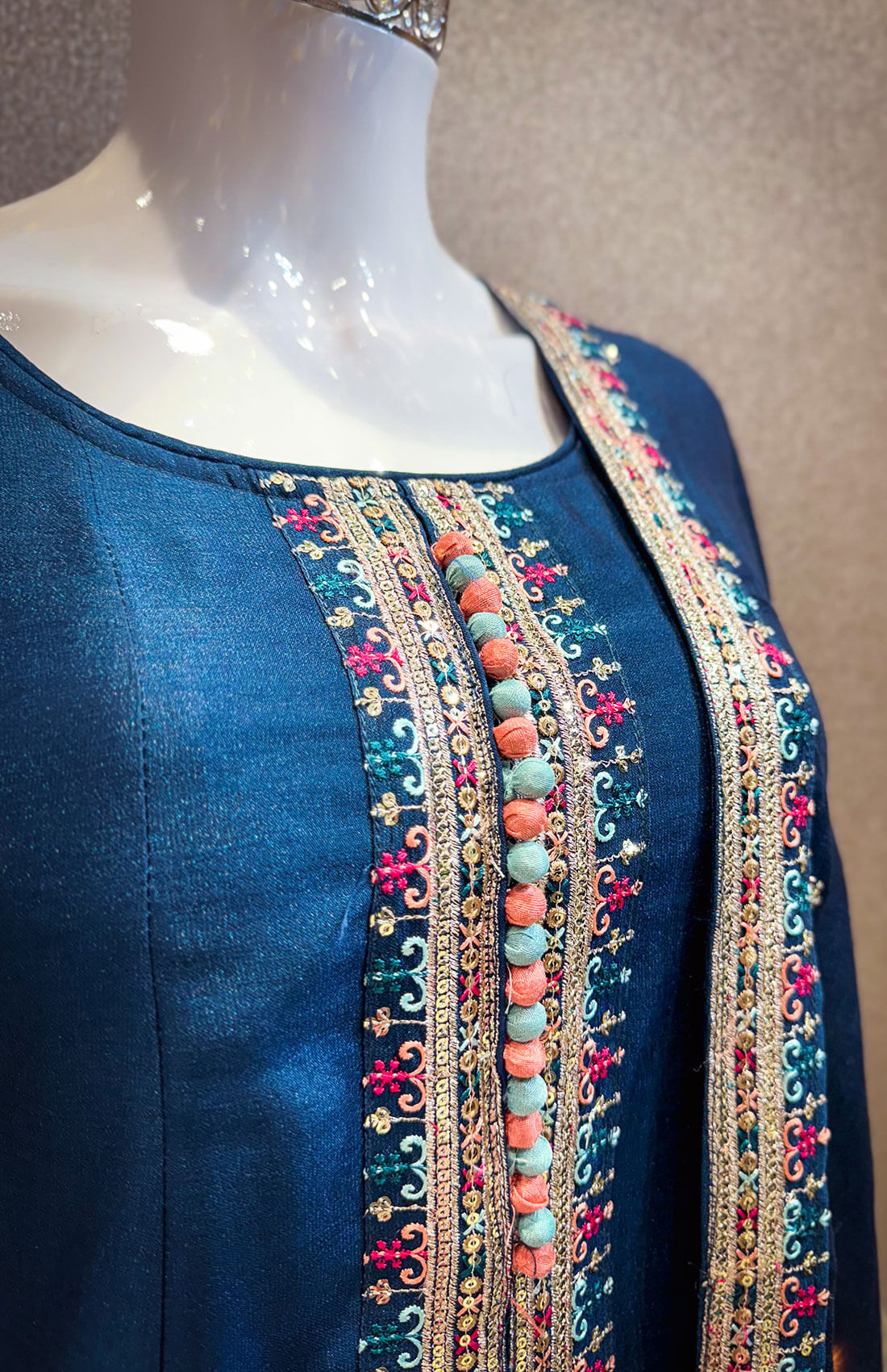 Hand Work 3piece - Prussian Blue