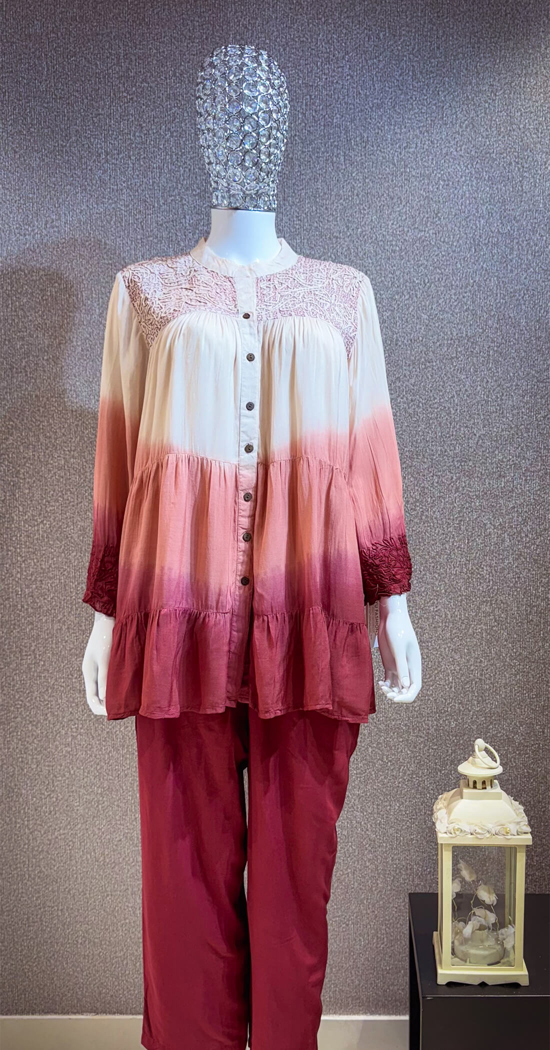 Ombre Effect Thread Work