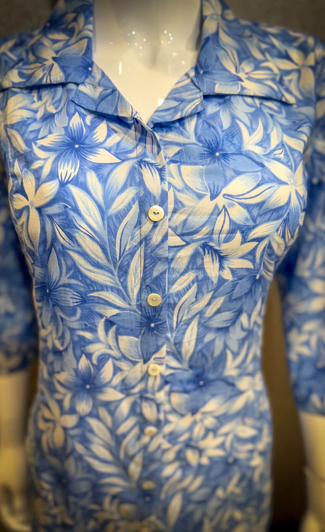 Printed Kurti -  Blue