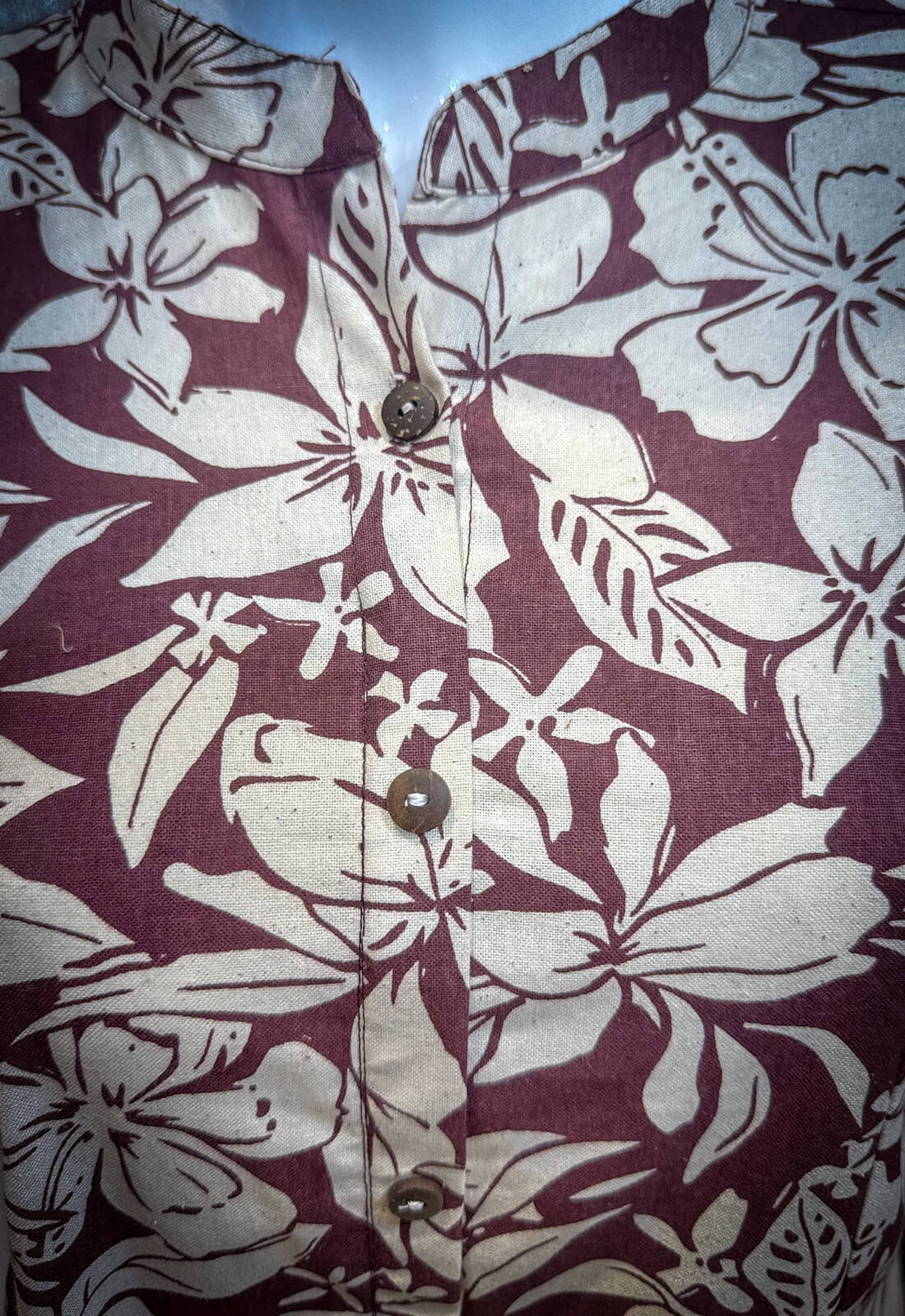 Printed Kurti - Spanish White with Green