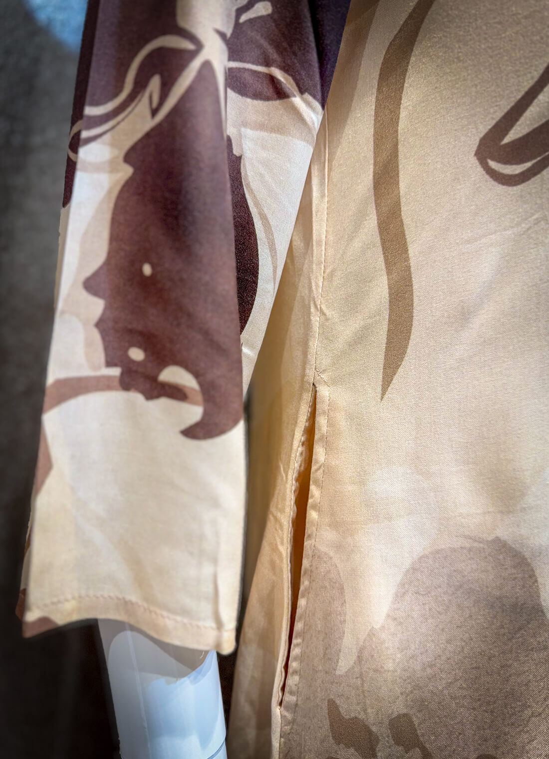 Printed Kurti - Spanish Tan